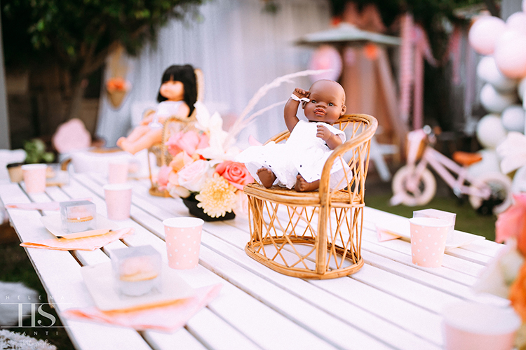 vintage doll party, Pieta&#8217;s vintage doll party picnic