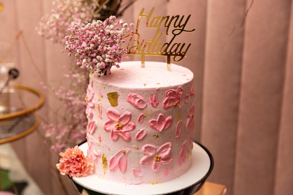 'Not a Milestone' 39th birthday - painted buttercream cake