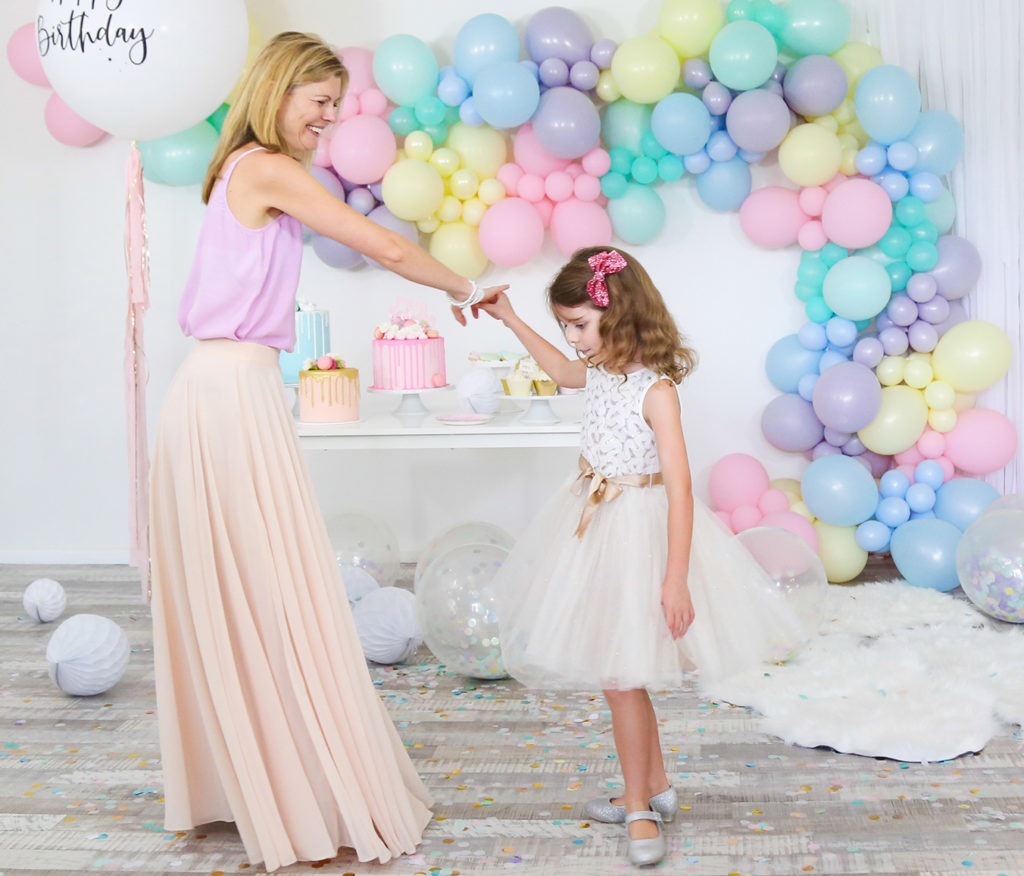 Sorbet Pastel Balloon Themed Party - Pretty My Party