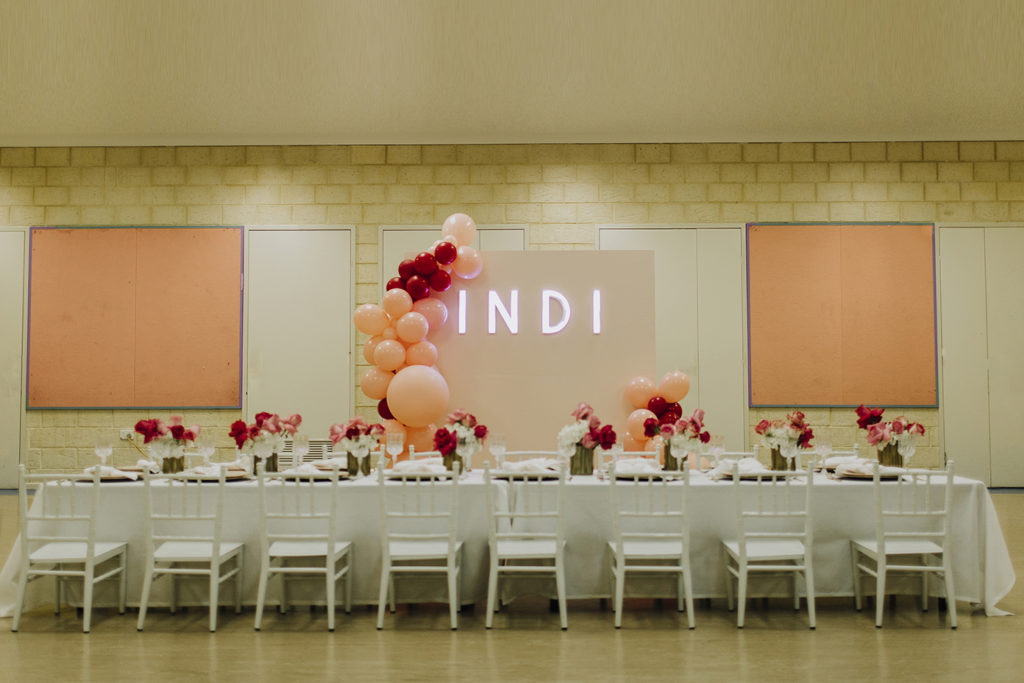 Sophisticated rose gold and pinks 2nd birthday party