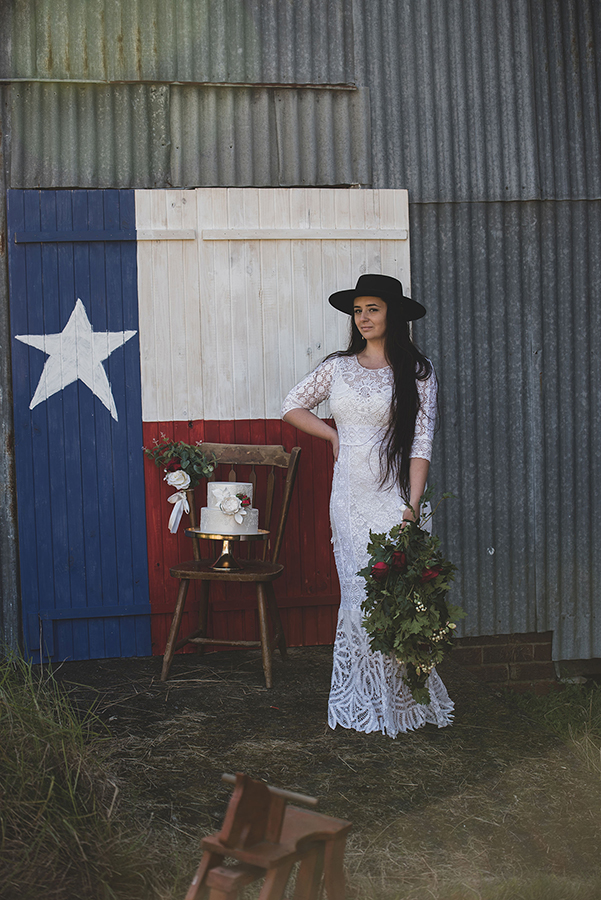 Texas inspired boho wedding