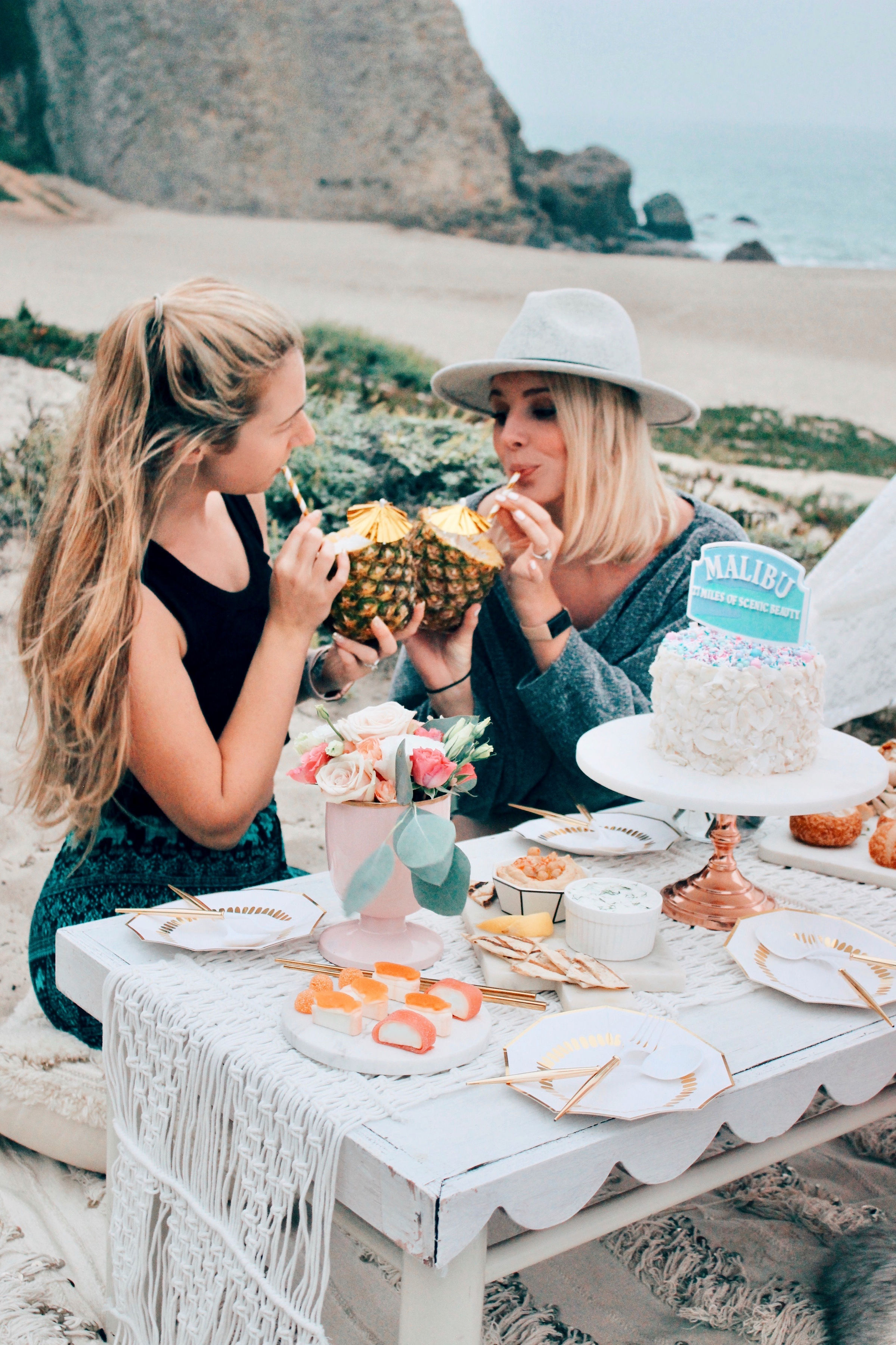 , A Malibu inspired beachy boho brunch