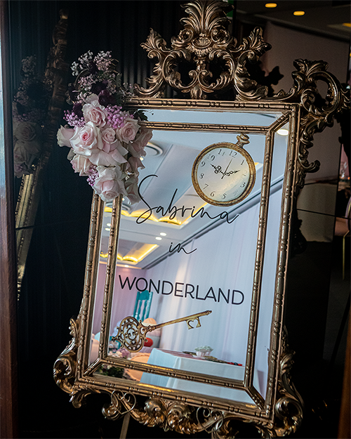 , Sabrina in Wonderland &#8211; an Alice in Wonderland teen birthday