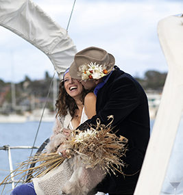 , A Seattle sailing inspired elopement