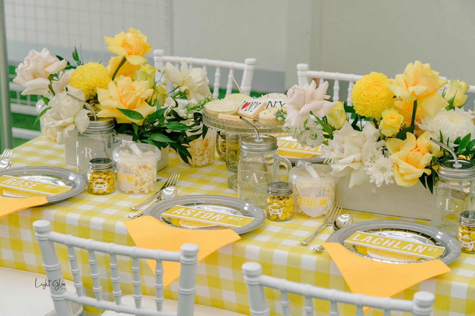 , A bright New York inspired kids party