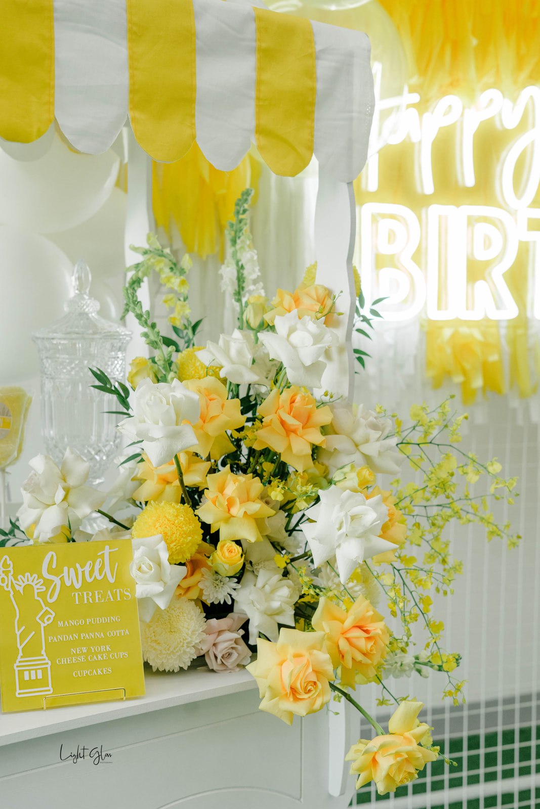 , A bright New York inspired kids party