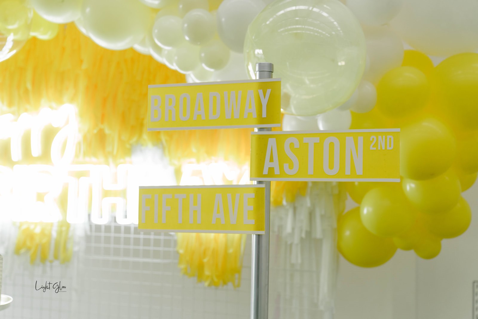 , A bright New York inspired kids party