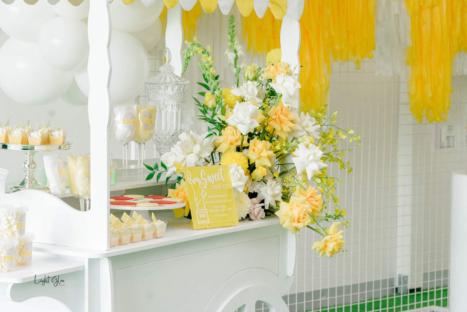 , A bright New York inspired kids party