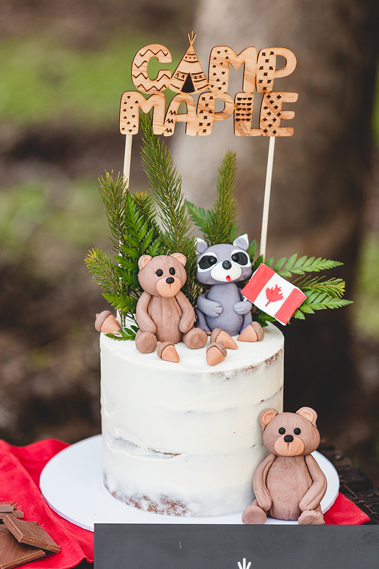 , Canadian wilderness inspired birthday