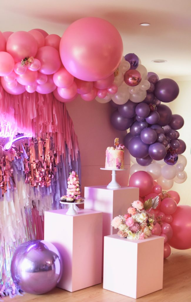 , Hey, baby &#8211; a pink and lilac on-trend baby shower