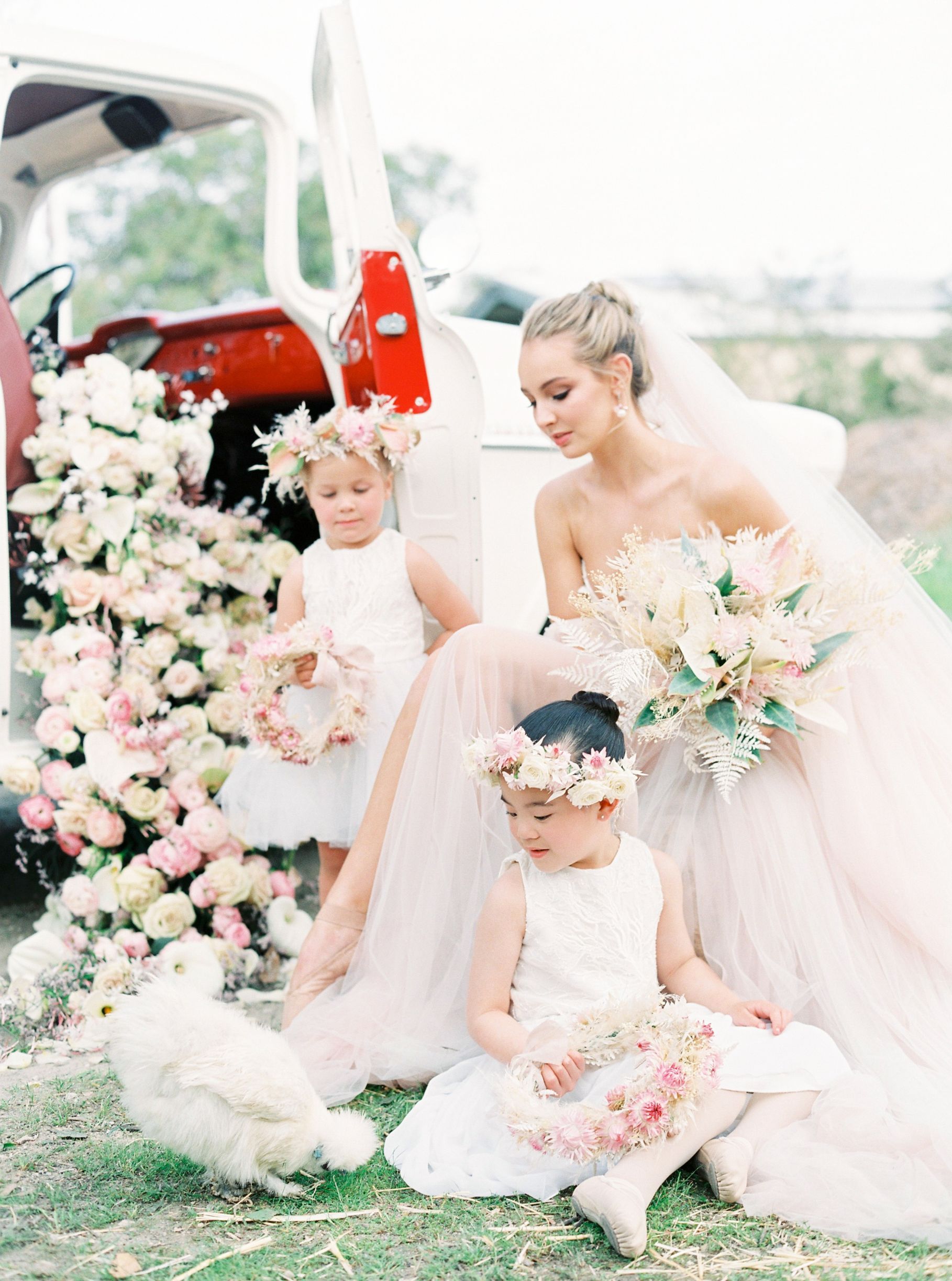 floral ballerina bridal shoot, Inspiration: a floral ballerina bridal shoot