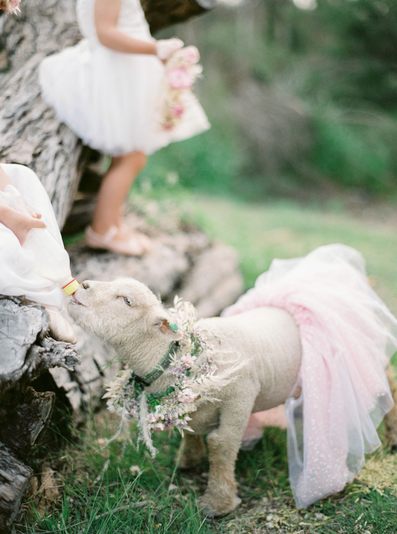 FLoral ballerina wedding inspiration