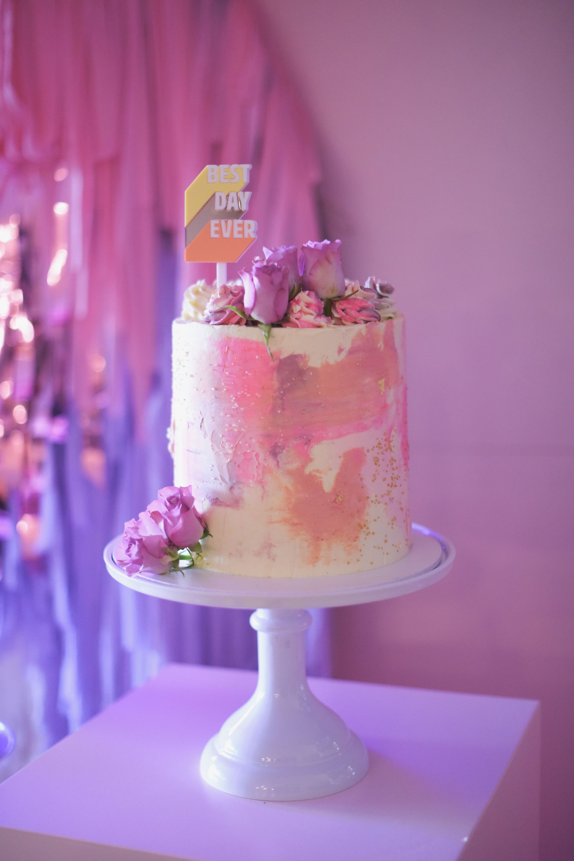 , Hey, baby &#8211; a pink and lilac on-trend baby shower