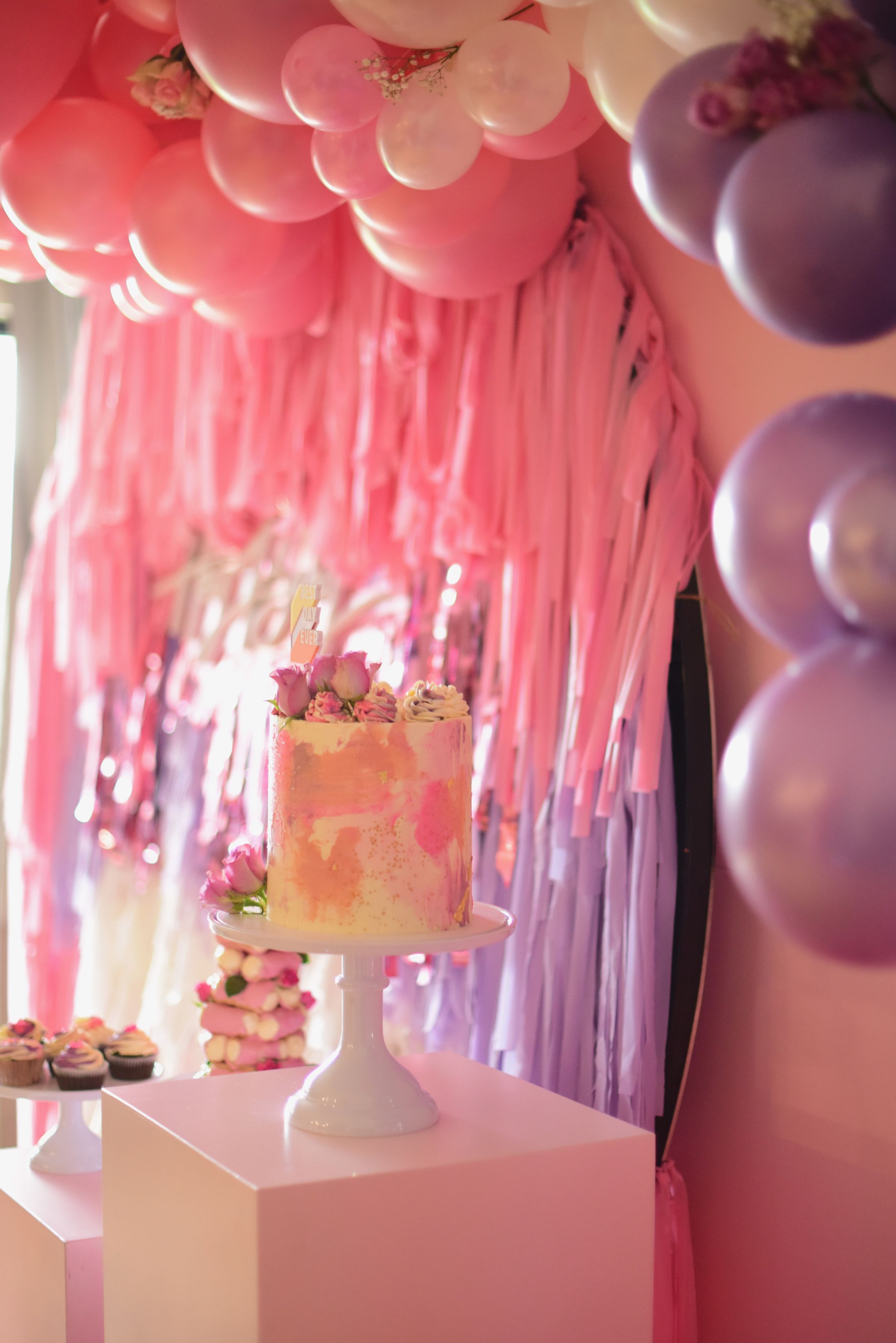 , Hey, baby &#8211; a pink and lilac on-trend baby shower
