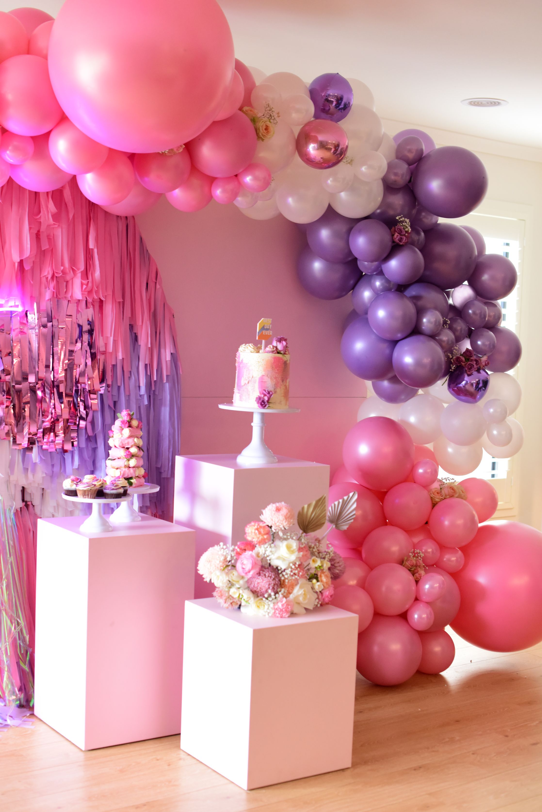 , Hey, baby &#8211; a pink and lilac on-trend baby shower