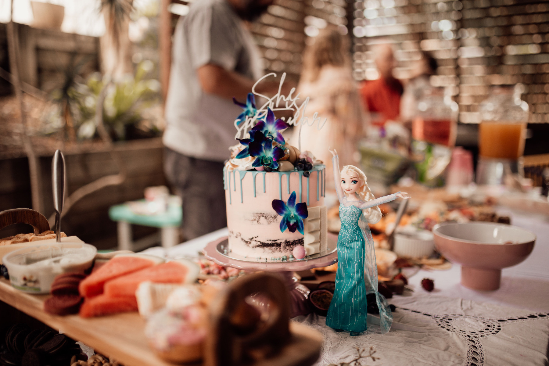 Modern styled Frozen birthday party