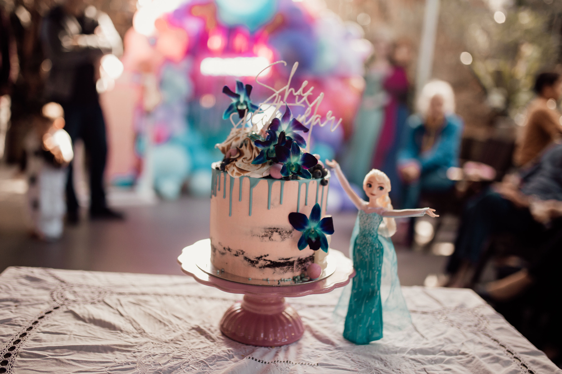 Modern styled Frozen birthday party