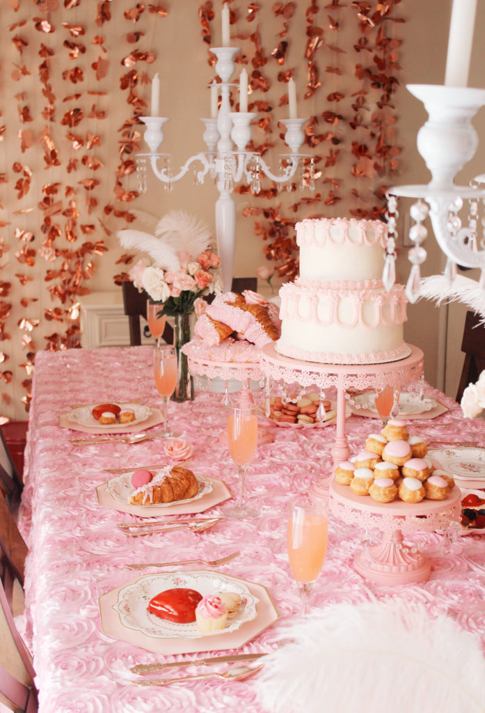 Marie Antoinette themed high tea, Marie Antoinette themed high tea for Galentine&#8217;s