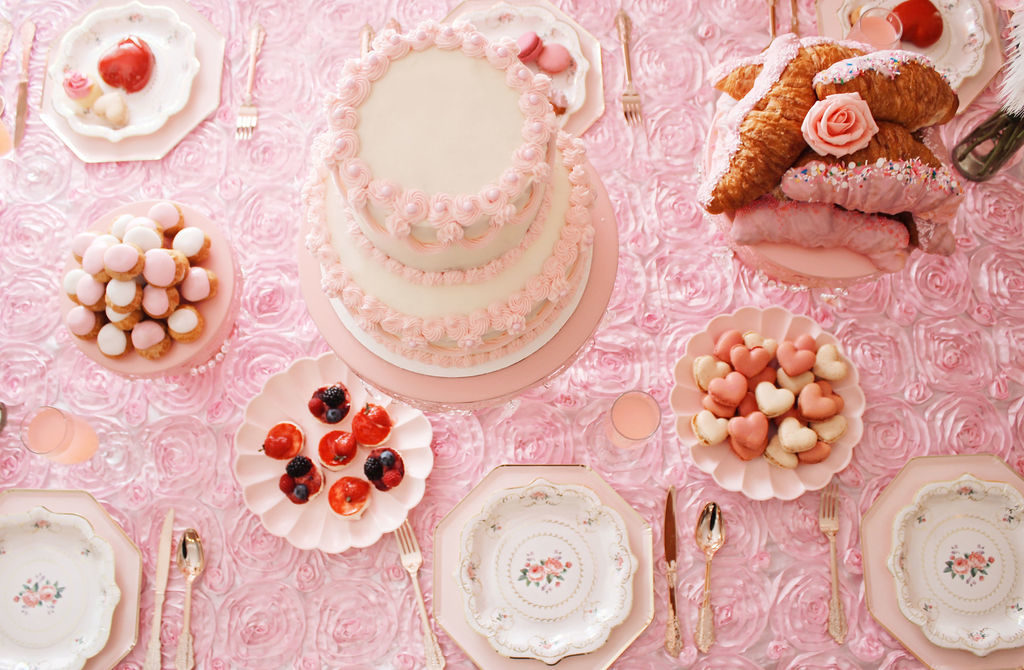 Marie Antoinette themed high tea, Marie Antoinette themed high tea for Galentine&#8217;s