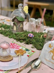 fairy garden party, Enchanting fairy garden party in pink and gold