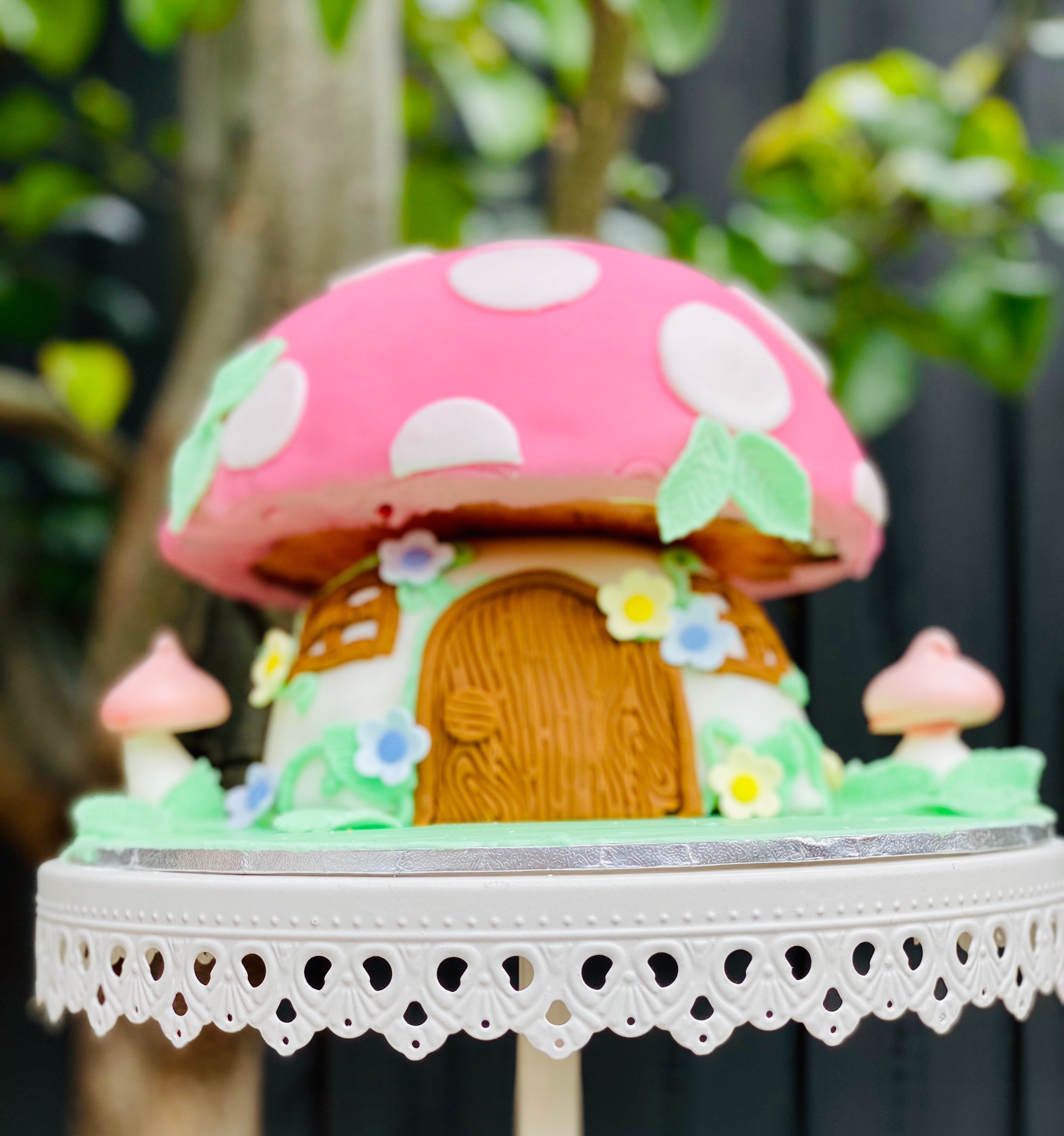 fairy garden party, Enchanting fairy garden party in pink and gold