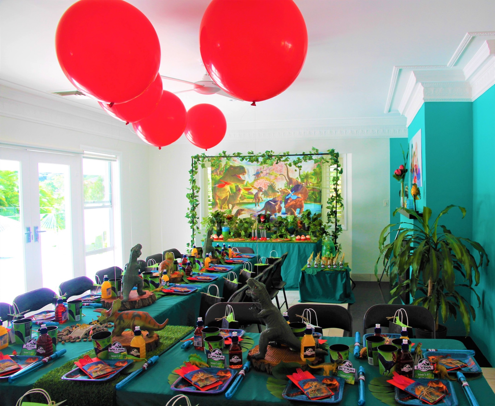 Jurassic Park inspired dinosaur party, Isaac&#8217;s Jurassic Park inspired dinosaur party