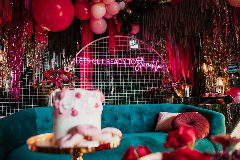 moody burgundy 40th birthday, A moody burgundy 40th birthday party – fierce at 40