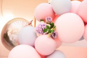 floral girly birthday party, Pink floral girly birthday party