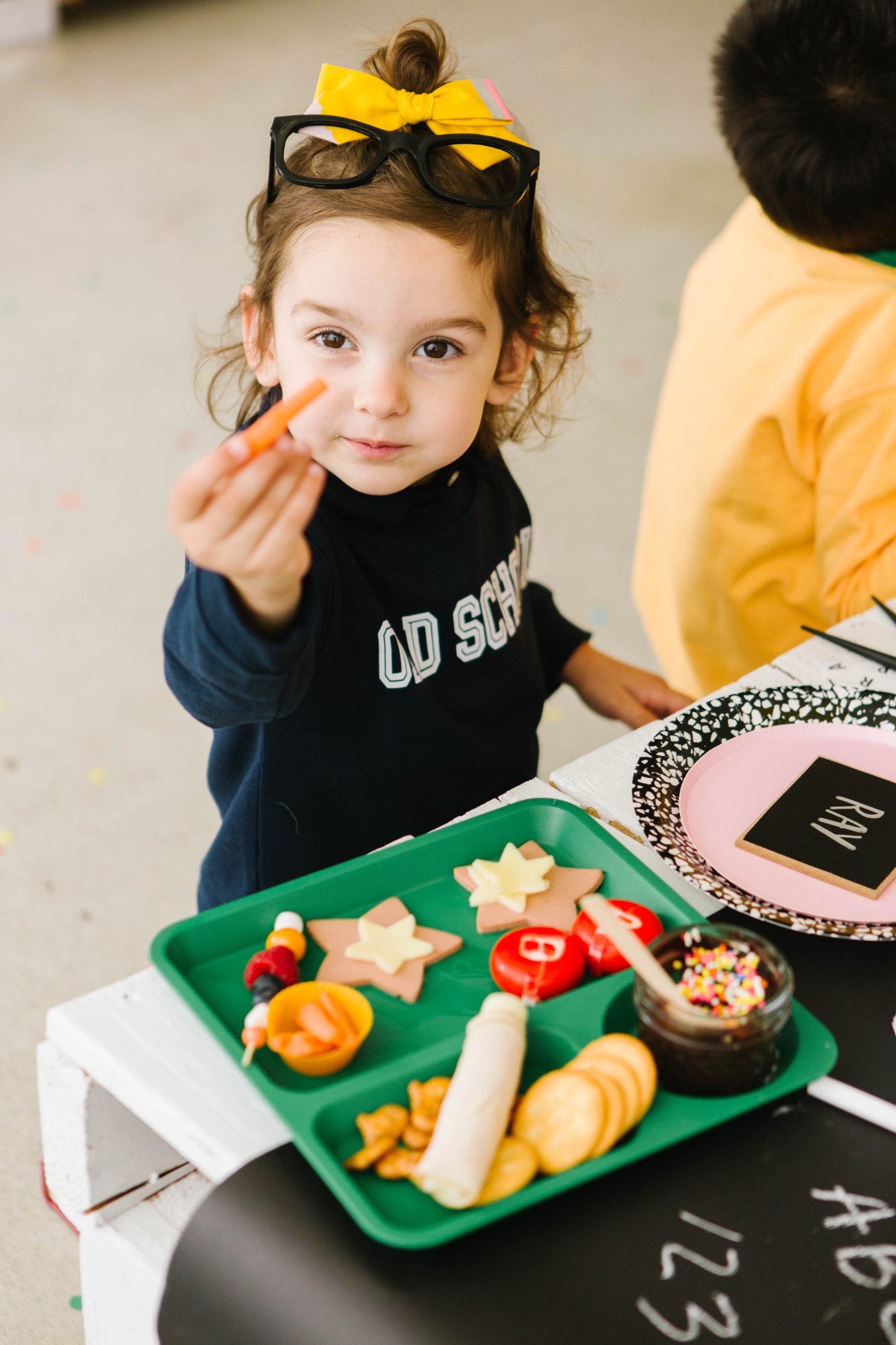 back to school party, Bright and sunny back to school party