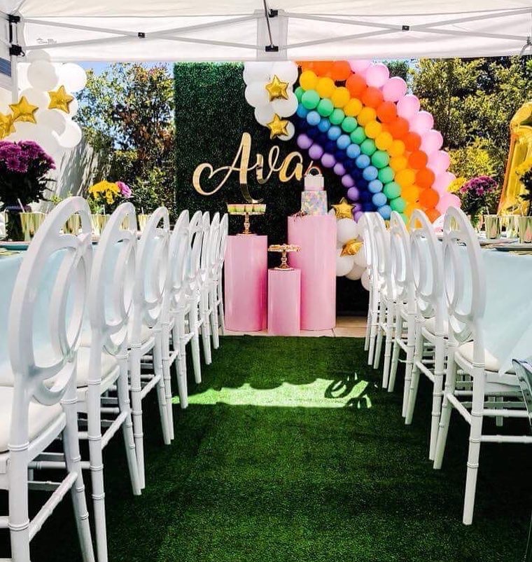 Rainbow party ideas