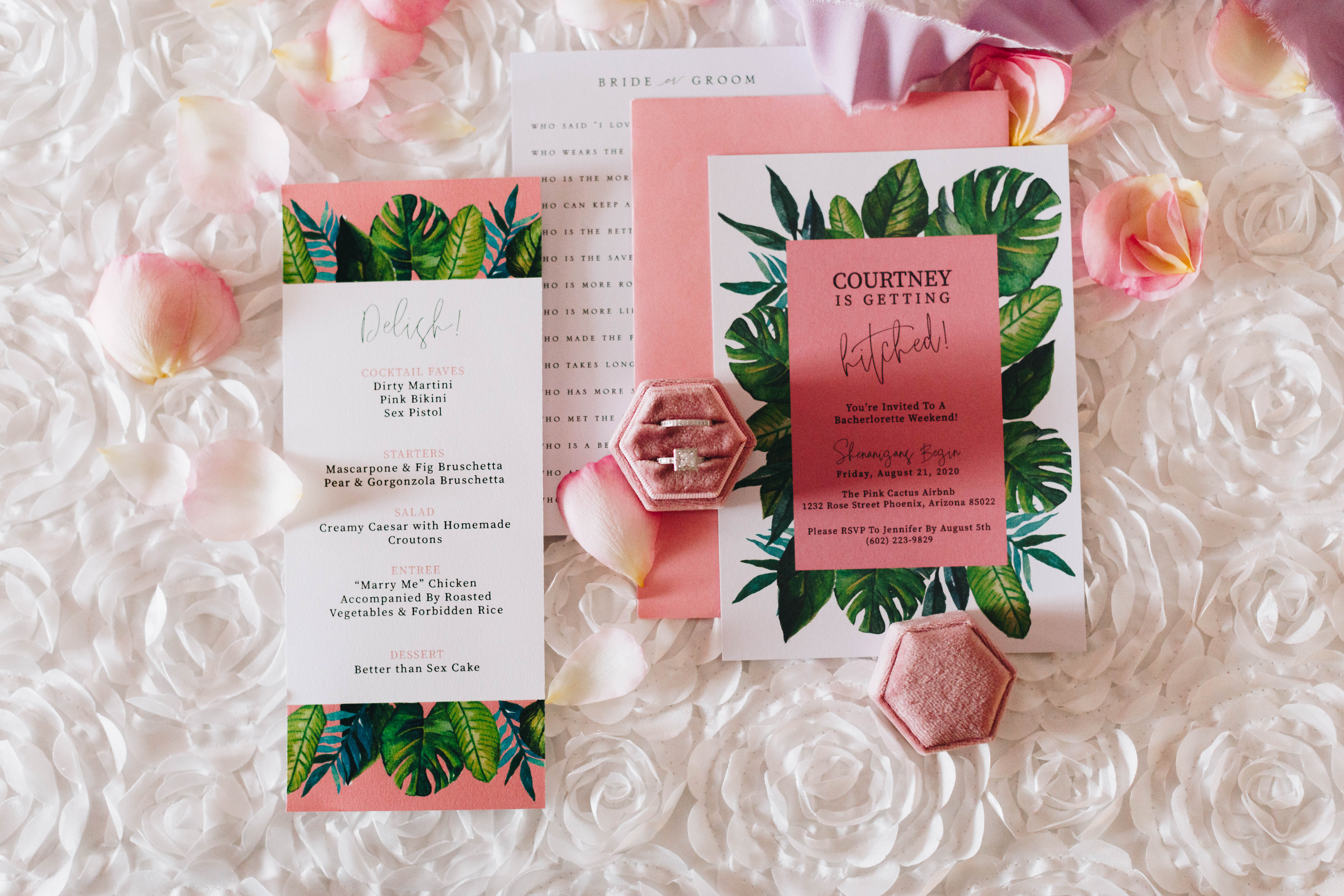 Tropical bachelorette heaven celebration, Tropical bachelorette heaven celebration