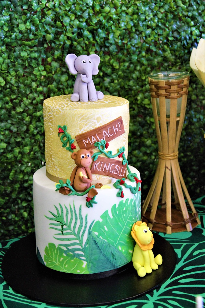 , Jungle themed party for a traditional South-Pacific celebration