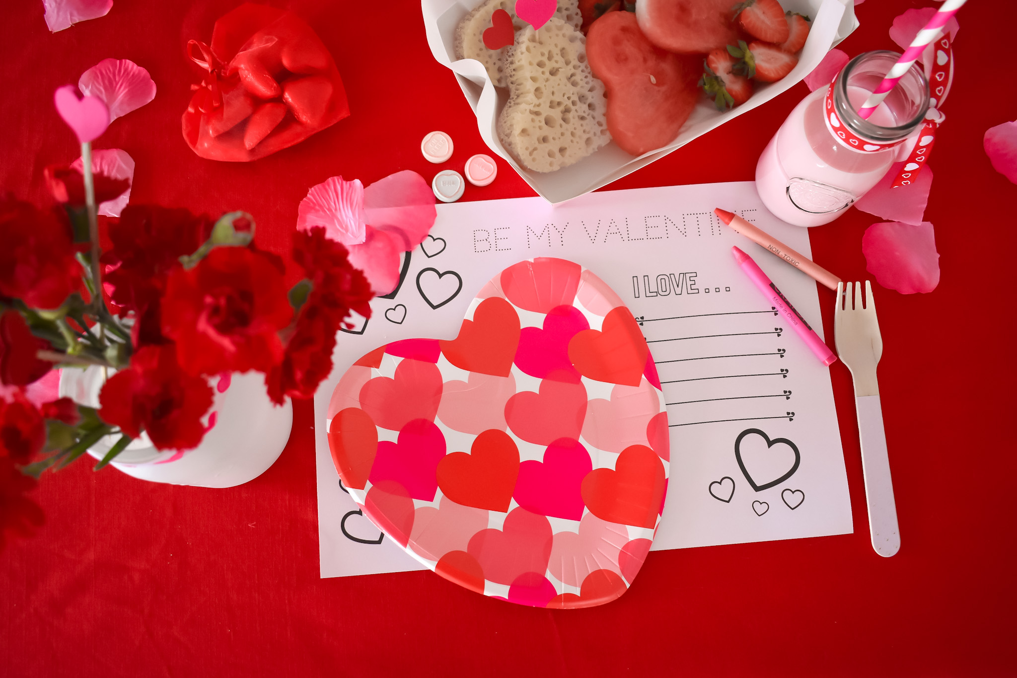 sweet Valentine's breakfast, How to create a sweet Valentine&#8217;s breakfast