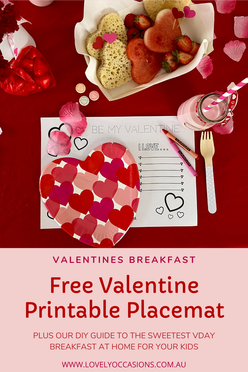 sweet Valentine's breakfast, How to create a sweet Valentine&#8217;s breakfast