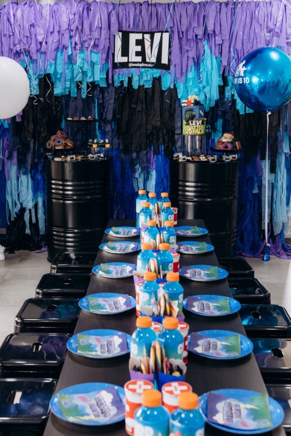 , Levi’s 10th Fortnite birthday party