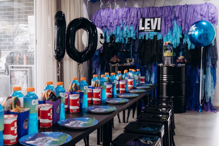 , Levi’s 10th Fortnite birthday party