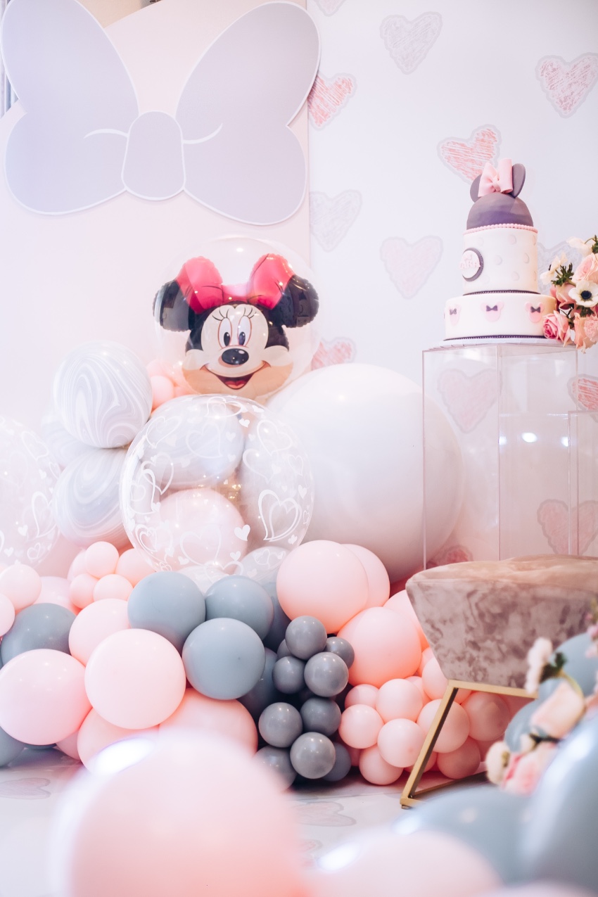 , Vintage Minnie Mouse birthday party