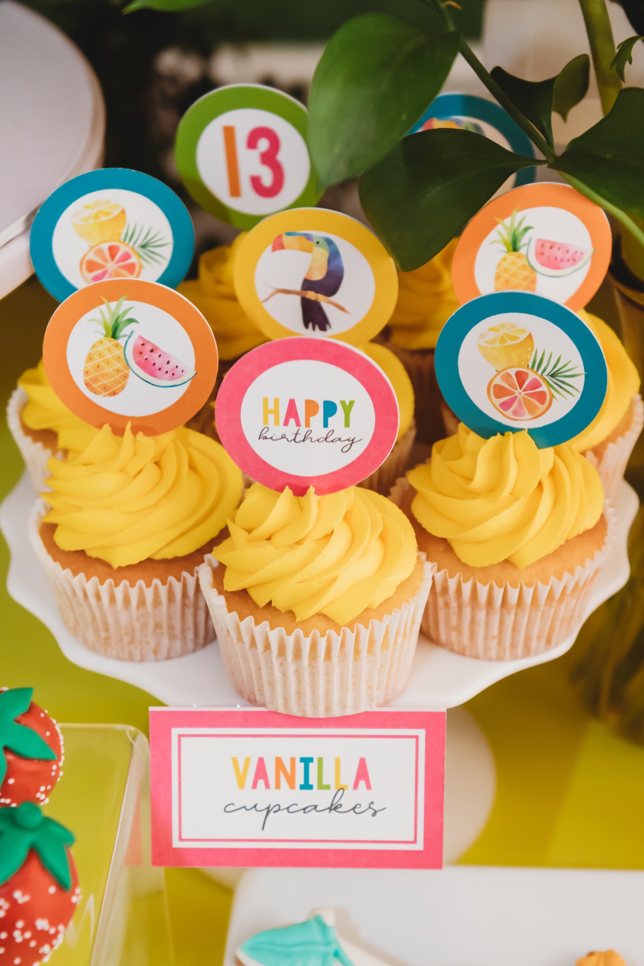 tutti frutti birthday party, A teen tutti frutti birthday party