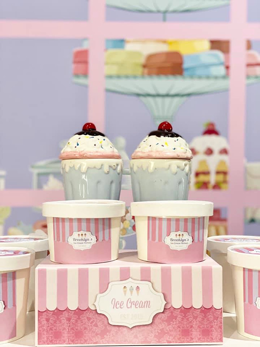 ice-cream parlour party, Home ice-cream parlour party!