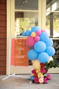Bright colour filled wedding, Bright colour filled wedding – love in colour