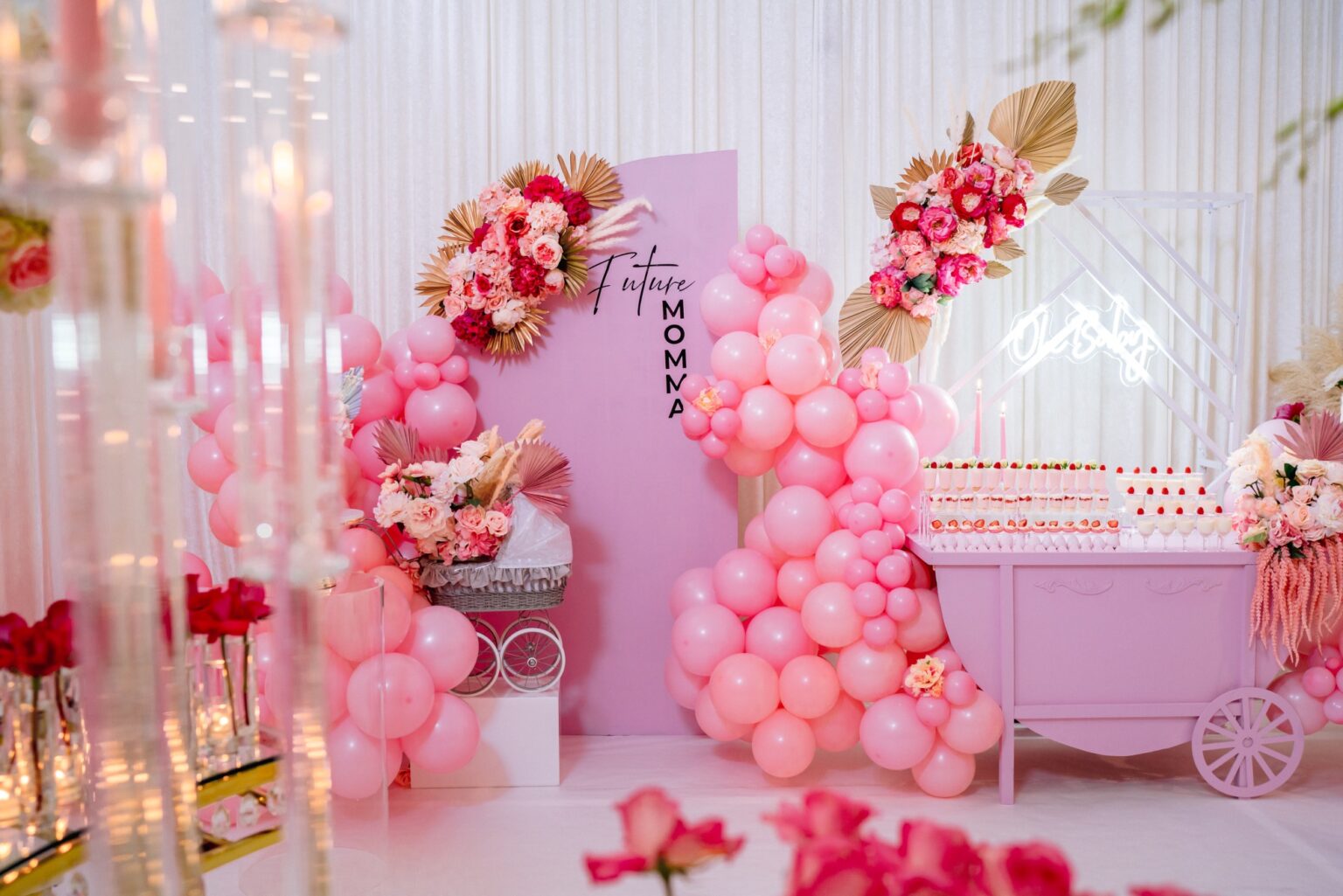 Ultimate pink dream baby shower Confetti Fair