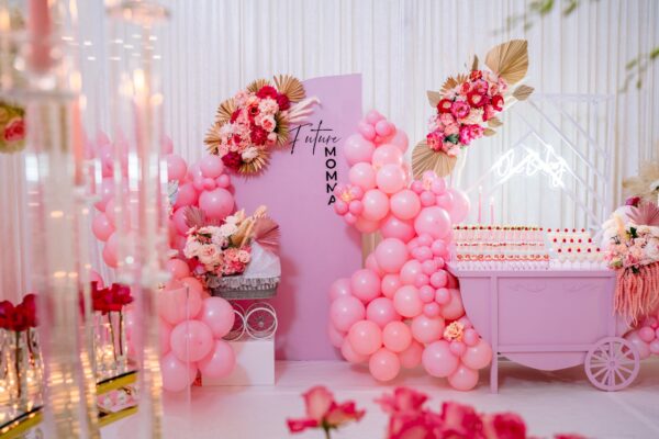 Ultimate pink dream baby shower – Confetti Fair