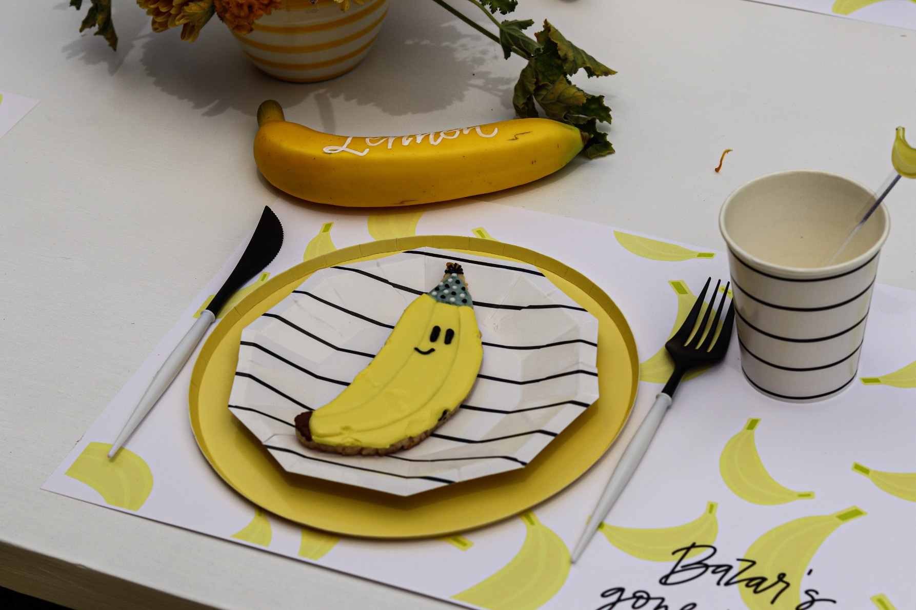 bananas themed 7th birthday party, We&#8217;ve gone bananas themed 7th birthday party