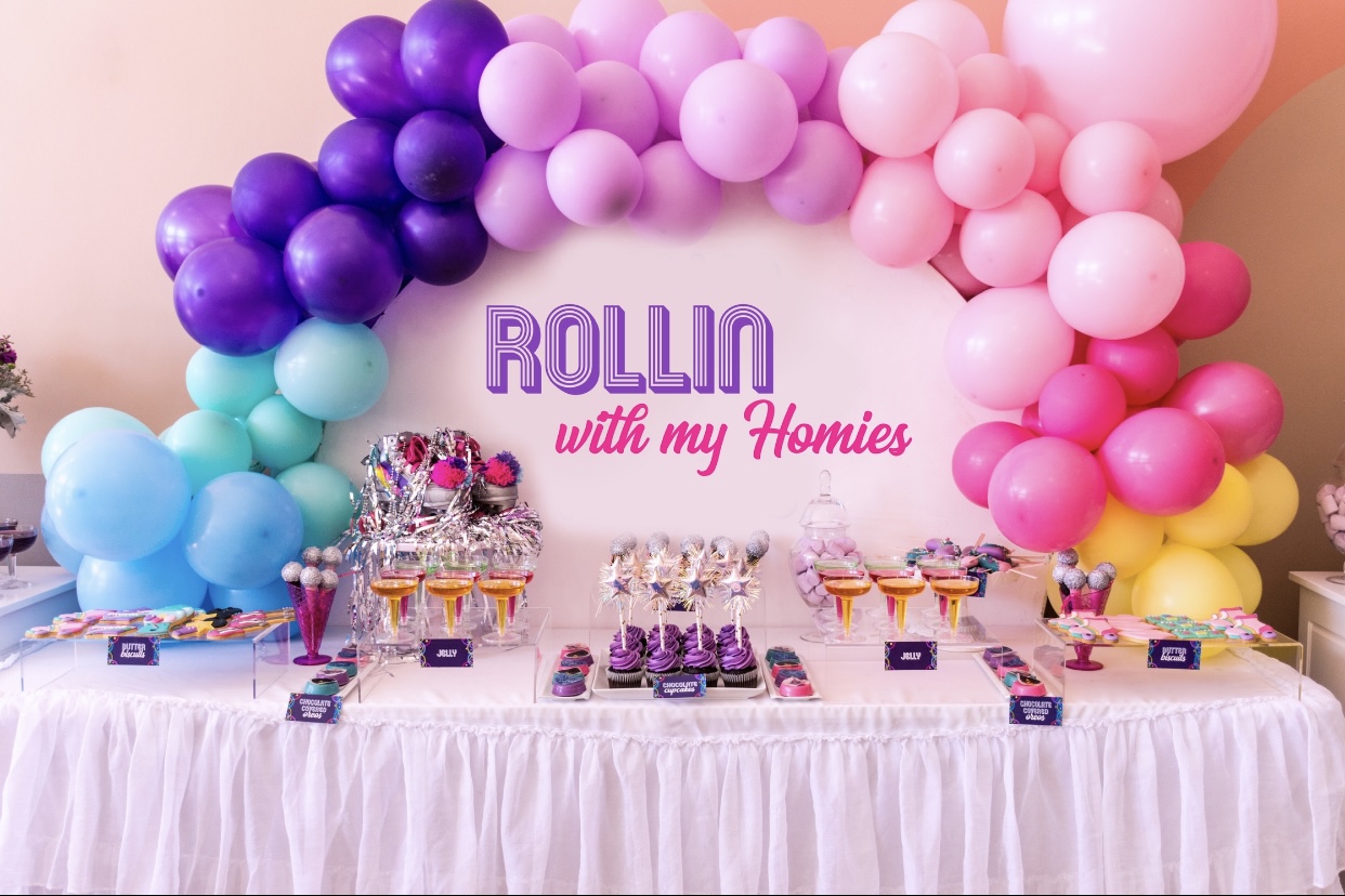, Rollin&#8217; with my homies – a disco birthday party