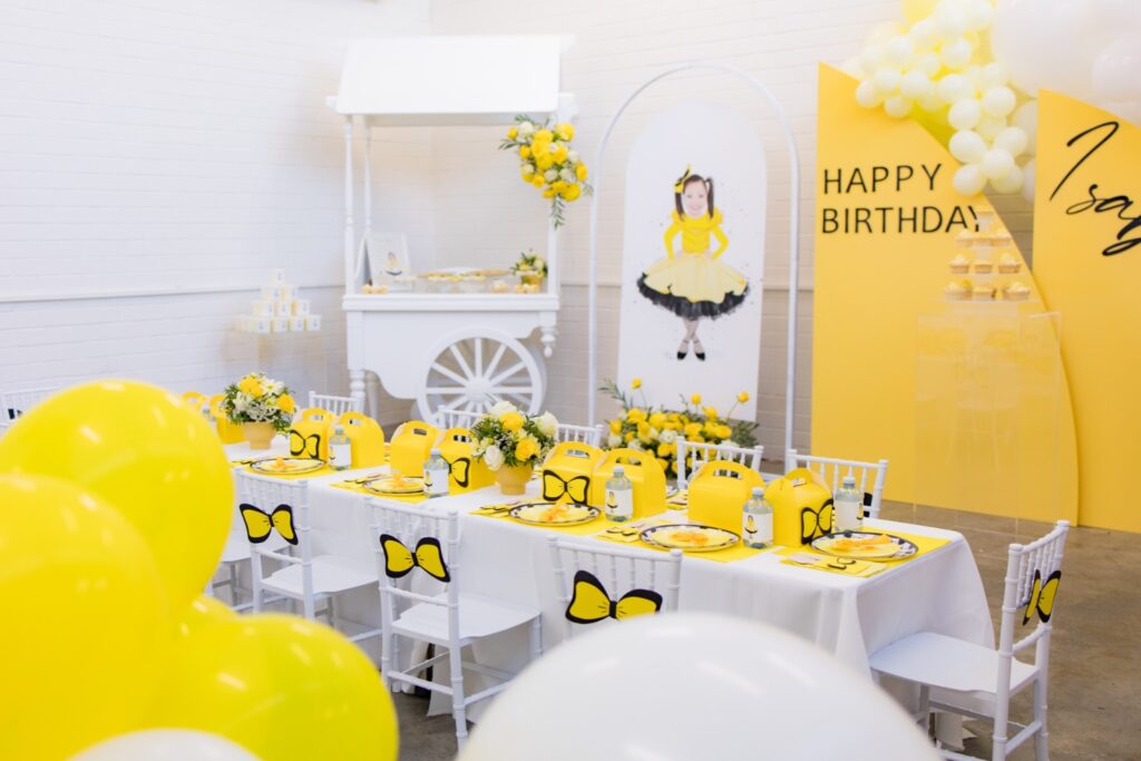 , A bowtiful Emma Wiggle themed birthday party 