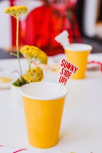 , Sunny side up first birthday party