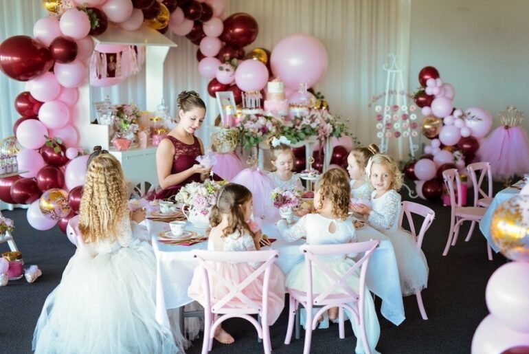 A ballerina high tea birthday party – Confetti Fair