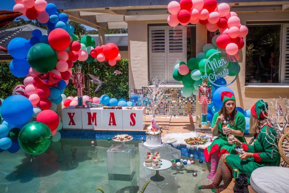modern Aussie Christmas party, A modern Aussie Christmas party