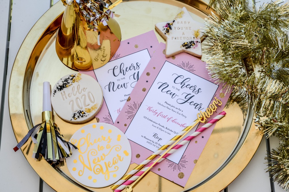 DIY your glam New Year's Eve Party at home