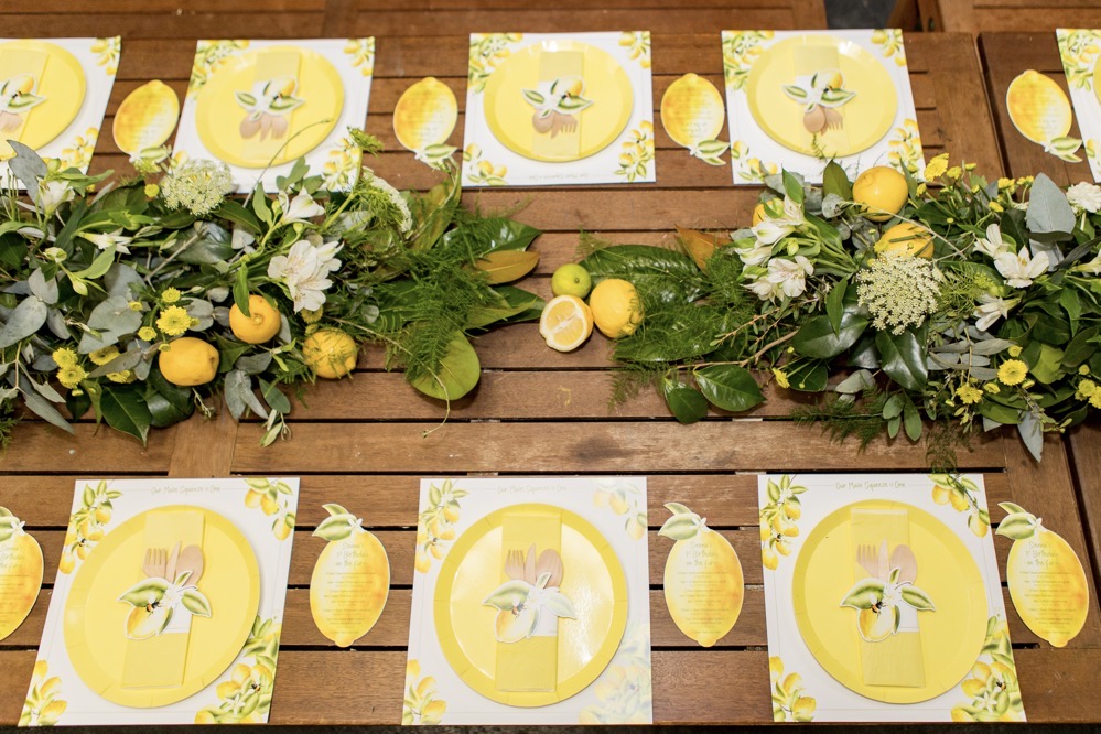 lemon themed 1st birthday, Rustic lemon themed 1st birthday